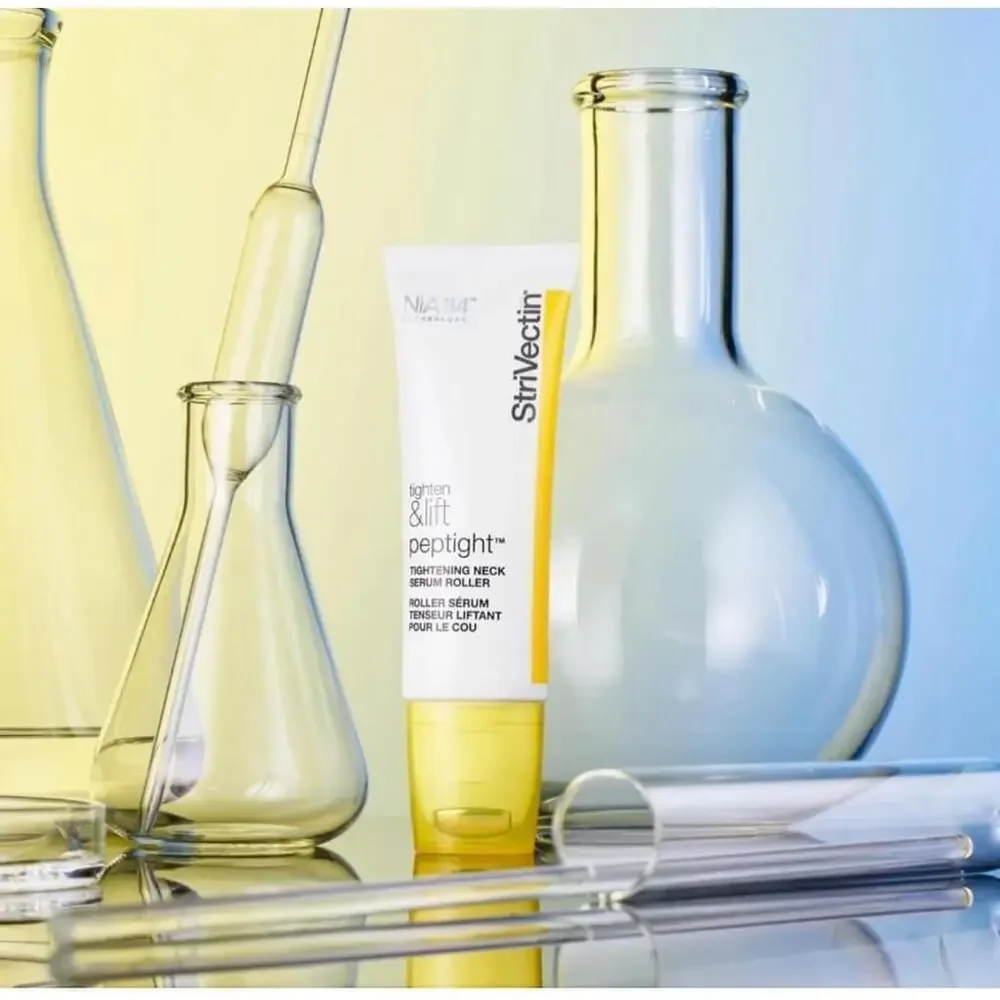 StriVectin Tighten & Lift Peptight Neck Serum Roller 1.7 oz Yellow